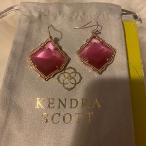 Kendra Scott rose gold Kirsten earrings